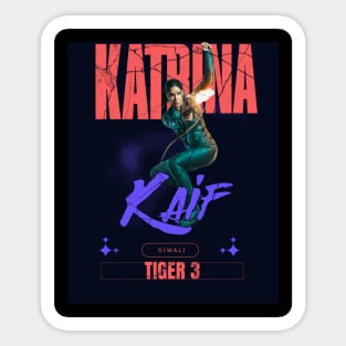 Katrina Kaif, Tiger 3 , Bollywood movie , Salman Khan Sticker